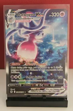 Hatterene VMAX GG47/GG70 Crown Zenith Galarian Gallery Ultra Rare NM Pokemon TCG - Image 1