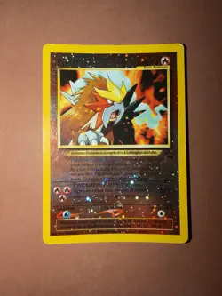 Entei Pokemon Movie Promo #34 Reverse Holo Pokemon 2001 MP - Image 1