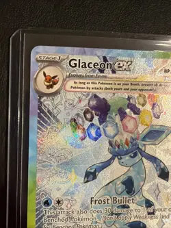 Pokemon Glaceon ex Special Illustration Rare Holo 150/131 Sv: Prismatic Evoluti… - Image 4