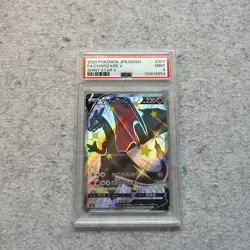 2020 POKEMON JPN SWORD & SHIELD SHINY STAR V #307 FULL ART/CHARIZARD V PSA 9 - Image 1