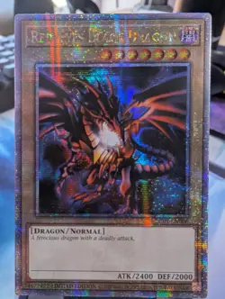 YuGiOh! Red-Eyes Black Dragon LC01-EN006 Quarter Century* - Image 1