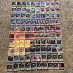 ***200+ FOIL ONE PIECE CARDS***BULK LOT ALL FOIL COLLECTION! - Image 1