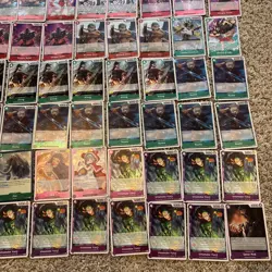 ***200+ FOIL ONE PIECE CARDS***BULK LOT ALL FOIL COLLECTION! - Image 5
