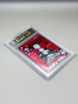 BGS 9.5 2025 One Piece Promos 20th Anniversary ST21014 Monkey D. Luffy - Image 2