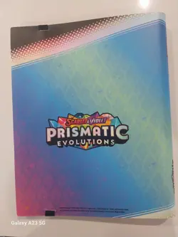 Prismatic Evolutions Binder (Empty) - Pokemon TCG - Card Folder Only - Image 2
