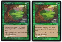 Verdant Field x2 2x 2000 Prophecy FOIL Green Uncommon Enchantment MTG NM AZ1 - Image 1