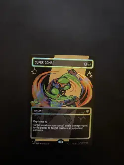SUPER COMBO PIXEL ART SURGE FOIL [Borderless] - Rare - TMC TMNT MTG Magic 0095 - Image 1