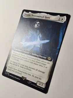 Frodo, Determined Hero (Extended Art) LTR-0388 Lord of the Rings NM+ mtg lotr - Image 4