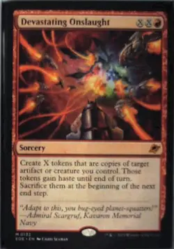 Devastating Onslaught - Edge of Eternities: #132, Magic: The Gathering Nm C252 - Image 1