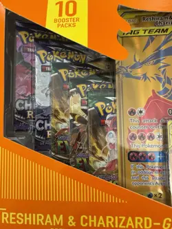 Pokemon TCG Reshiram & Charizard-GX Sealed Premium Collection Box - Image 3
