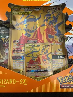 Pokemon TCG Reshiram & Charizard-GX Sealed Premium Collection Box - Image 4
