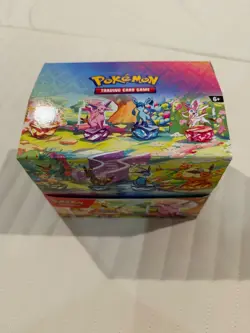 Pokemon TCG: Scarlet & Violet Prismatic Evolutions Mini Tin Display Box | SEALED - Image 2