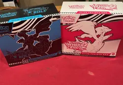 Pokemon Black Bolt and White Flare Elite Trainer Box ETB Bundle Of 2 - Image 1