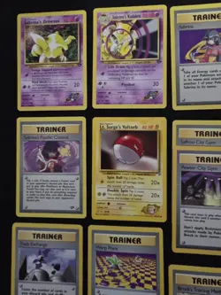 Pokemon TCG Gym Heroes Lot Of 20 Cards (Sabrina's Kadabra, Mr.Mine) (LP,MP) - Image 2