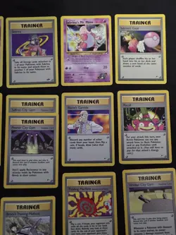 Pokemon TCG Gym Heroes Lot Of 20 Cards (Sabrina's Kadabra, Mr.Mine) (LP,MP) - Image 3