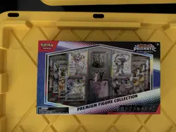 Pokemon TCG Prismatic Evolutions Premium Figure Collection Box Sealed - Image 1