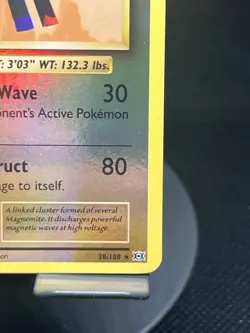 Pokemon TCG Magneton 38/108 XY Evolution Reverse Holo Rare NM - Image 4