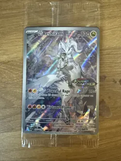 Pokemon TCG: N's Reshiram 167/159 Journey Together Stamped Promo Sealed - Image 1