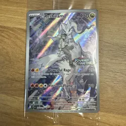 Pokemon TCG: N's Reshiram 167/159 Journey Together Stamped Promo Sealed - Image 4