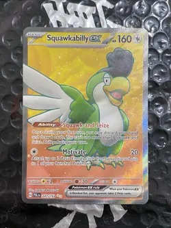 Pokemon TCG Squawkabilly EX Scarlet & Violet - Paldea Evolved 247/193 Holo Ultra - Image 1