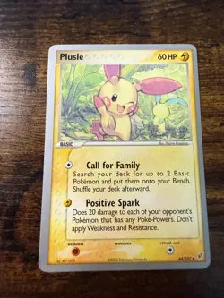 Plusle 44/107 Non-Holo Pokemon TCG World Championship 2006 - Image 1