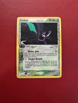 Crobat 2/113 Reverse Holo Rare Delta Species Pokemon Card MP No Creases - Image 1