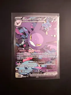 Pokemon TCG - Team Rocket's Crobat ex 234/182 - SV: Destined Rivals SIR - NM - Image 1