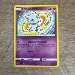 Pokemon TCG Shining Mew Holo Rare Card 40/73 Shining Legends - Image 1
