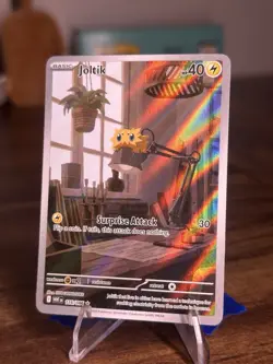 Pokemon TCG Joltik Illustration Rare Card 116/086 S&V White Flare NM - Image 1