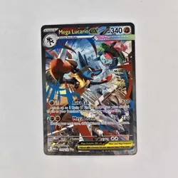 The Pokemon Company Mega Lucario EX Me01: Mega Evolution Holo 340 HP 179/132 - Image 1