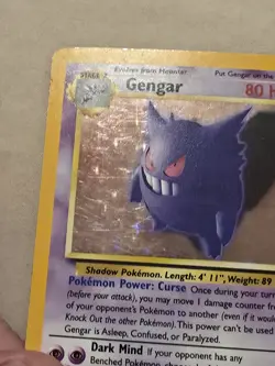 Pokemon TCG: Gengar 5/62 -FOSSIL (LP -/MP +) - Image 4