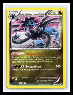 💥 Hydreigon 99/113 MP Black & White Legendary Treasures 2013 Pokemon HOLO - Image 1