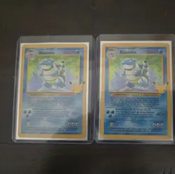 Pokemon Celebrations 25th Anniversary 2x Blastoise Holo 2/102 - RARE HOLO - MINT - Image 1