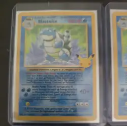 Pokemon Celebrations 25th Anniversary 2x Blastoise Holo 2/102 - RARE HOLO - MINT - Image 2