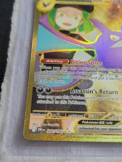 Pokemon Team Rocket’s Crobat ex 242/182 Ultra Rare Gold NM Destined Rivals EN - Image 3