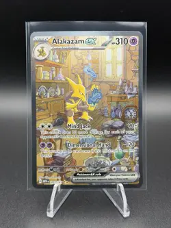 Pokemon Scarlet&Violet 151 Alakazam Ex 201/165 Special Illustration Rare - Image 1