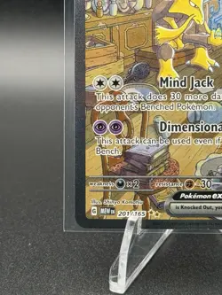 Pokemon Scarlet&Violet 151 Alakazam Ex 201/165 Special Illustration Rare - Image 5