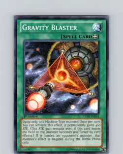 Yu-Gi-Oh TCG Gravity Blaster ABYR-EN054 1st Edition Regular Common Card NM - Image 1