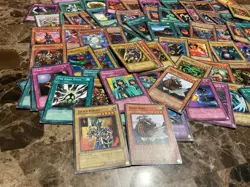 104+ Vintage 1996 YUGIOH Card Lot - Image 3