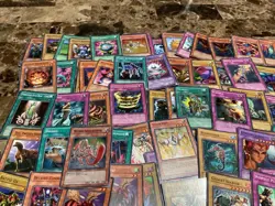 135+ Vintage 1996 YUGIOH Card Lot - Image 2