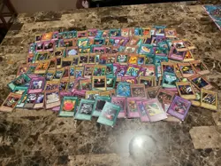 190+ Vintage 1996 YUGIOH Card Lot - Image 1