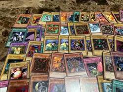 117+ Vintage 1996 YUGIOH Card Lot - Image 2