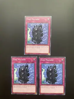 Yugioh Time Machine LED2-EN020 1st Edition Common LP X3 - Image 1