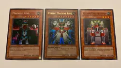 Yugioh - Perfect Machine King RDS-EN012 + King DL4-001 + Prototype SOI-EN012 SET - Image 1