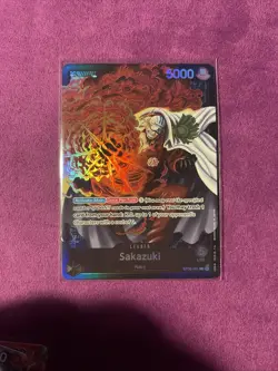 One Piece Sakazuki (ST06-001/34) Starter Deck 06 Absolute Justice NM FOIL - Image 1