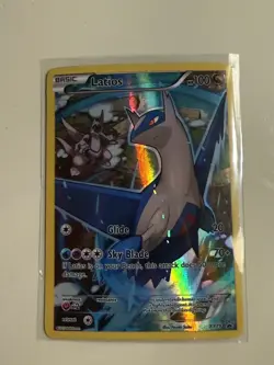 Pokemon Latios XY79 Basic 100 HP Holo Dragon Card Pokemon TCG - Image 1