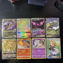 Pokemon TCG 8 Card Lot Assorted Cards LP-NM - Image 1
