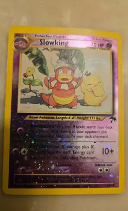 Slowking 14/18 Southern Islands Reverse Holo Pokemon Card. - Image 1