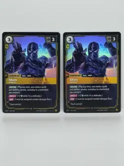 Riftbound Shen Card 241/298 TCG Foil card League Of Legends - Image 1