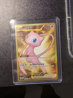 Gold Mew EX Holo Card 205/165 Scarlet & Violet 151 Near Mint Condition - Image 1